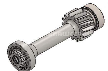 Вал отбора мощности (ВОМ) 401013530 (ZF 16S109 (13.53) CARDAN SHAFT)