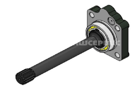 Вал отбора мощности (ВОМ) 401162720P (ZF ASTRONIC CARDAN SHAFT + PLATE)