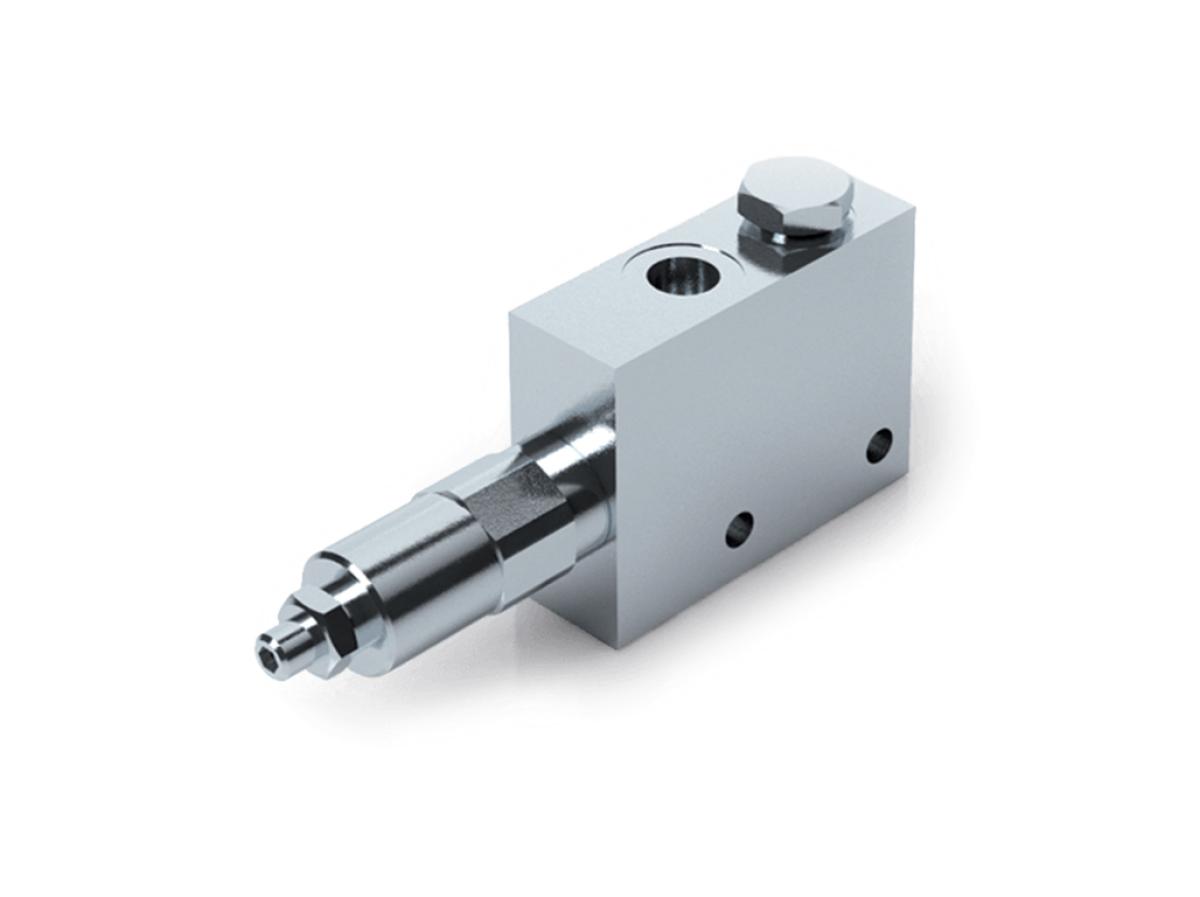 Клапан редукционный с обратным клапаном VRPRL 1/2'' 35-180 BAR (V0707/180)