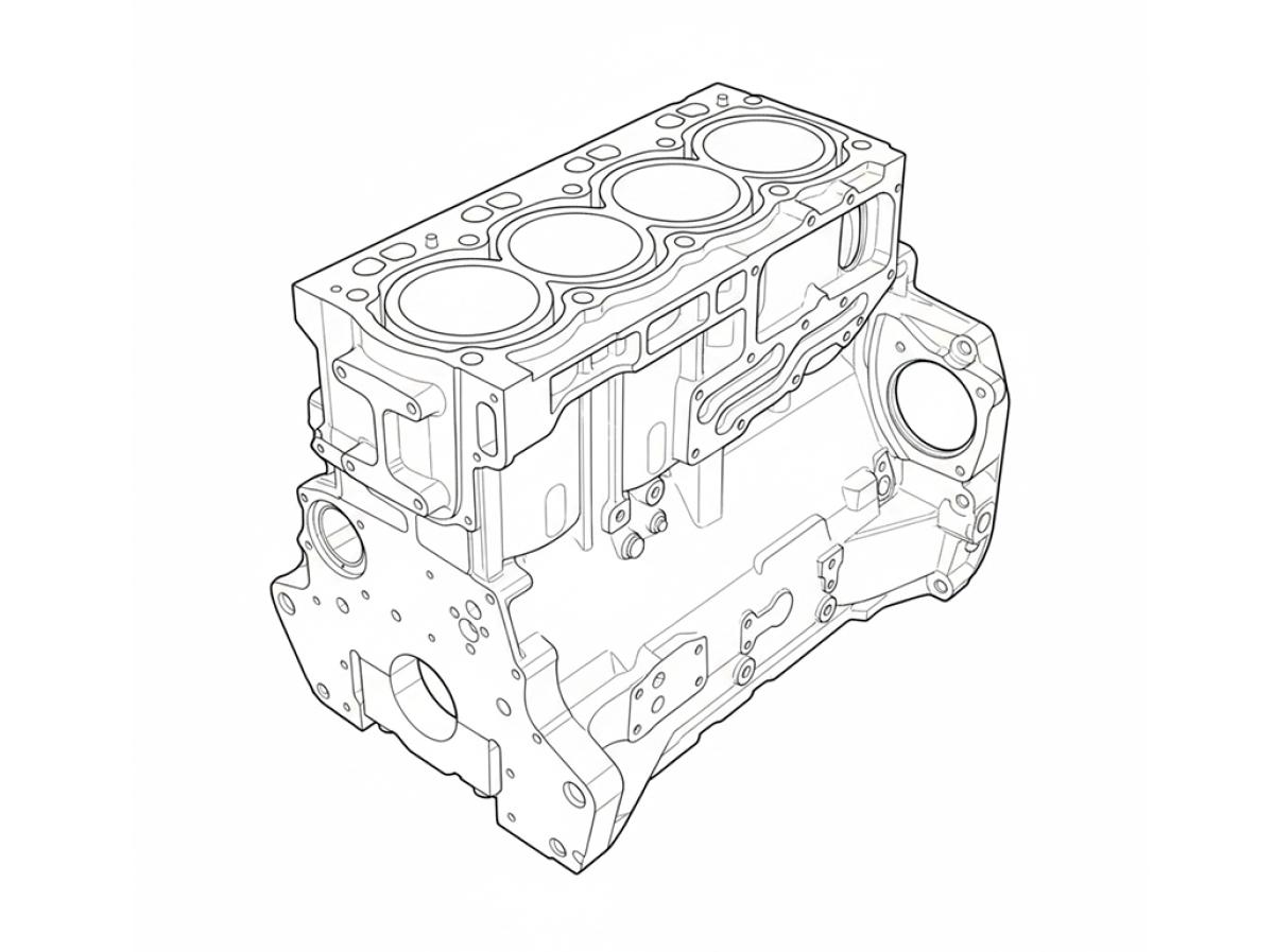 Поддон масляный Perkins 3717Y061 (оригинал)